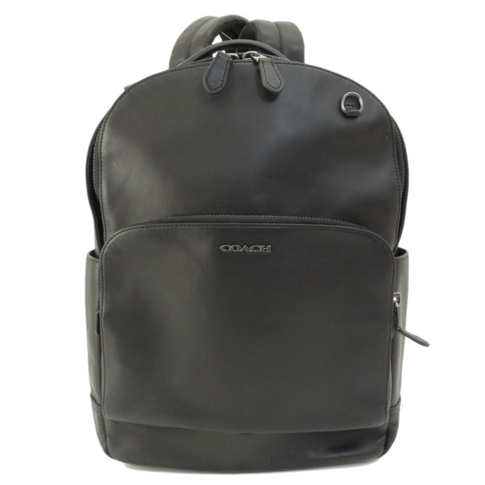 Coach leather backpack